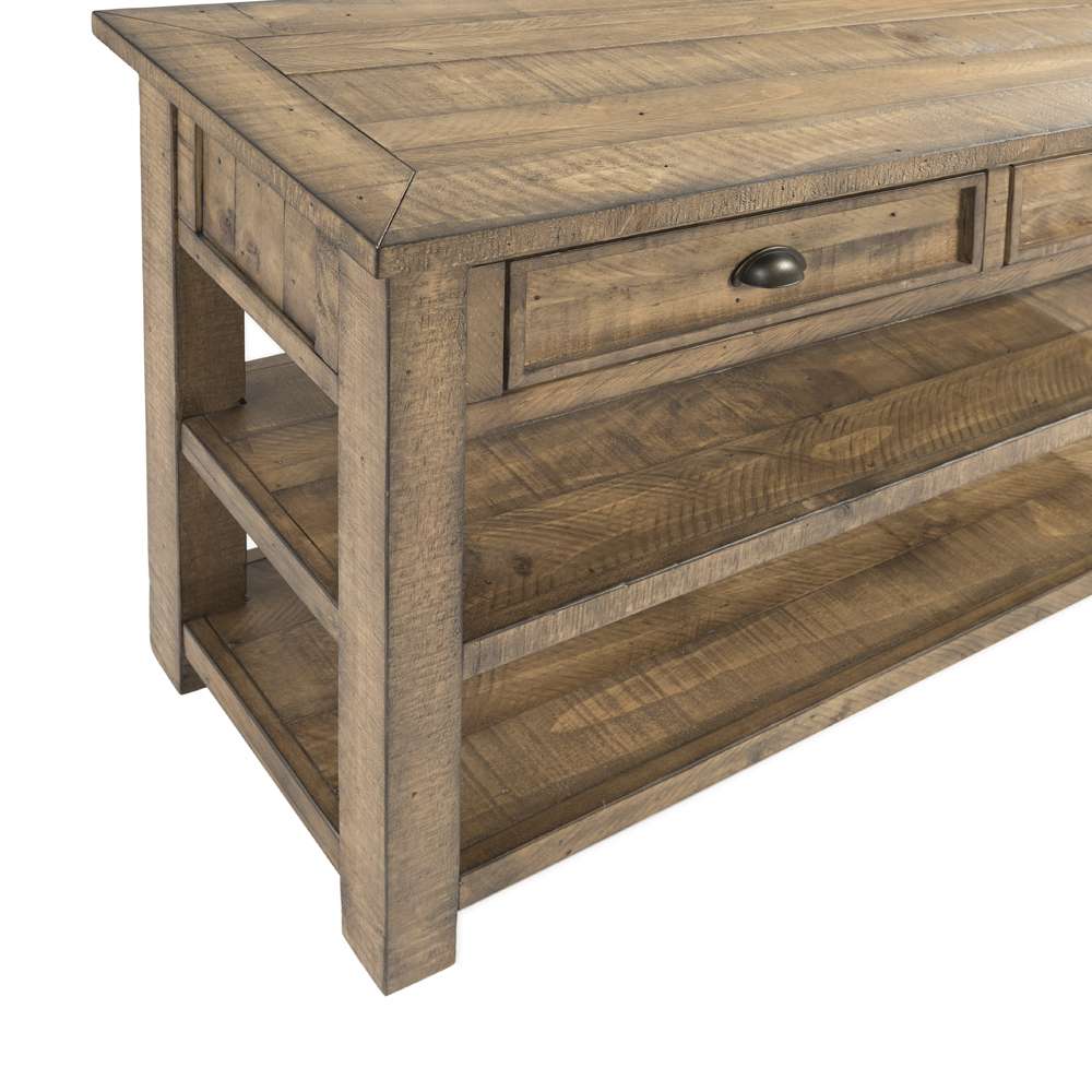 Martin Svensson Home -  Monterey Sofa Console Table, Reclaimed Natural - 890644 veiw 2