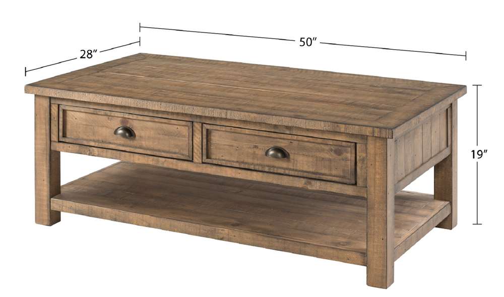 Martin Svensson Home -  Monterey Sofa Console Table, Reclaimed Natural - 890644 veiw 5