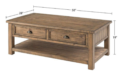 Martin Svensson Home -  Monterey Sofa Console Table, Reclaimed Natural - 890644 veiw 5
