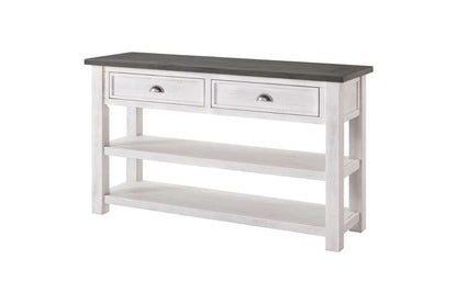 Martin Svensson Home -  Monterey Sofa Console Table, White and Grey - 890645 veiw 1