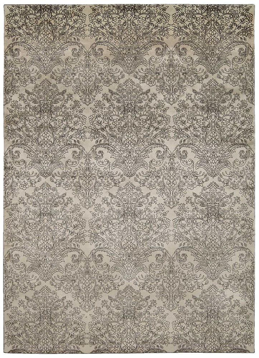 Michael Amini - - Platine MA202 White 76in x 106in Rug - MA202-99446233899_CLOSEOUT veiw 1