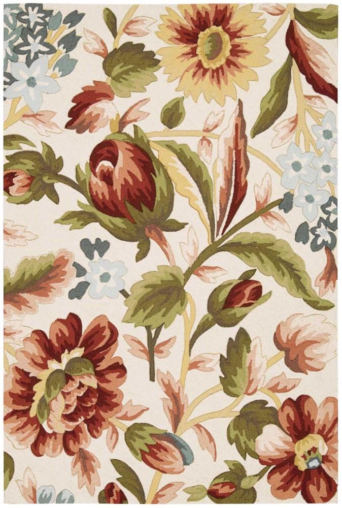 Nourison - Fantasy FA23 White Multicolor 5 x 76in Area Rug - FA23-99446137289_CLOSEOUT veiw 2