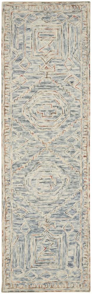 Nourison - Interlock 23in x 76in Area Rug - ITL02-99446785916 veiw 1