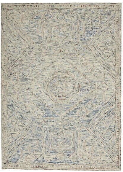 Nourison - Interlock 5 x 76in Area Rug - ITL02-99446785961 veiw 1