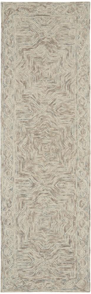 Nourison - Interlock 23in x 76in Area Rug - ITL03-99446785985 veiw 1