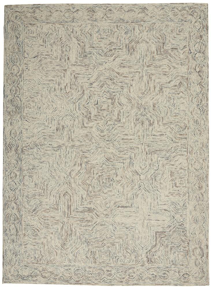 Nourison - Interlock 5 x 76in Area Rug - ITL03-99446786005 veiw 1