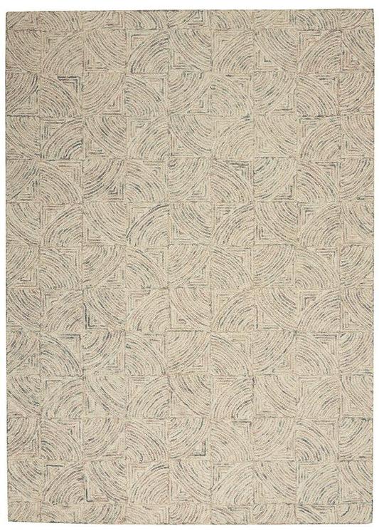 Nourison - Interlock 5 x 76in Area Rug - ITL05-99446786142 veiw 1