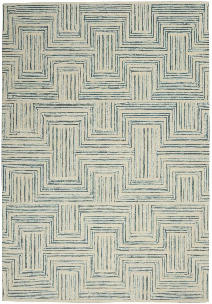 Nourison - Interlock 5 x 76in Area Rug - ITL06-99446786180 veiw 1
