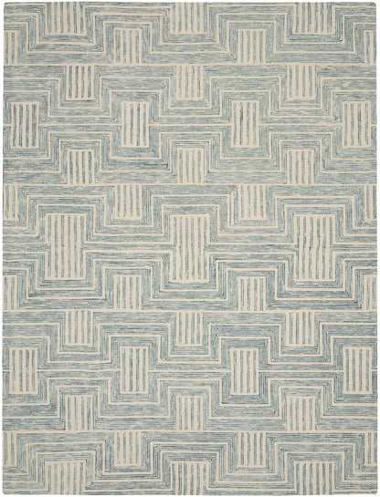Nourison - Interlock 8 x 106in Area Rug - ITL06-99446786197 veiw 1