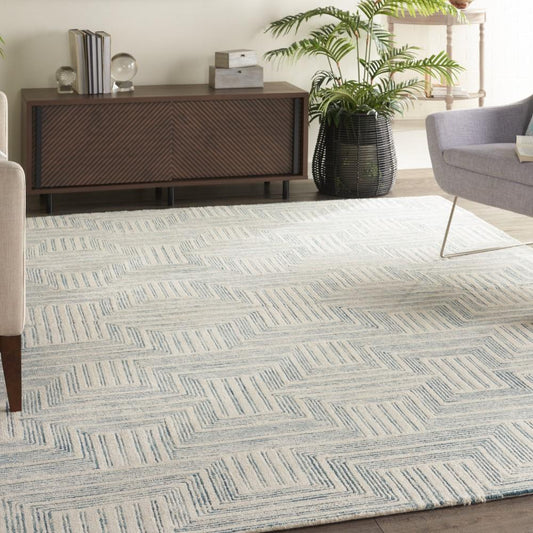 Nourison - Interlock 8 x 106in Area Rug - ITL06-99446786197 veiw 2