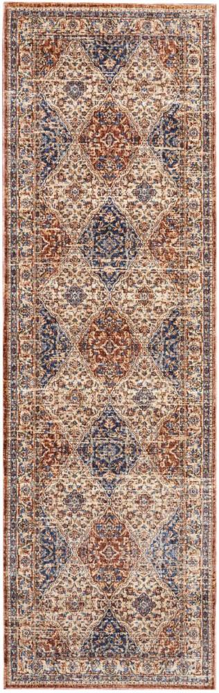 Nourison - Lagos LAG05 Multicolor 23in x 76in Low-pile Hallway Rug - LAG05-99446390851_CLOSEOUT veiw 1