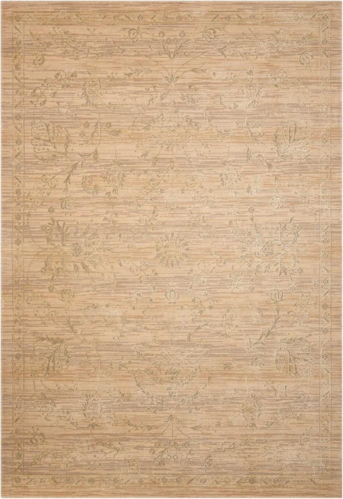 Nourison - Silk Elements SKE29 Beige 56in x 8 Area Rug - SKE29-99446188687_CLOSEOUT veiw 1