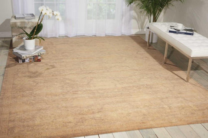 Nourison - Silken Allure SLK12 Beige 56in x 8 Area Rug - SLK12-99446153081_CLOSEOUT veiw 2