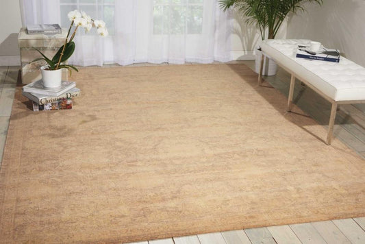 Nourison - Silken Allure SLK12 Beige 99in x 139in Rug - SLK12-99446153111_CLOSEOUT veiw 2