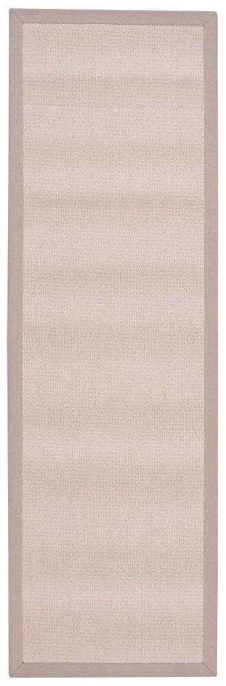 Nourison - Sisal Soft SSF01 Beige 26in x 8 Hallway Rug - SSF01-99446142559 veiw 1