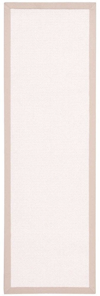 Nourison - Sisal Soft SSF02 White 26in x 8 Hallway Rug - SSF02-99446142498 veiw 1