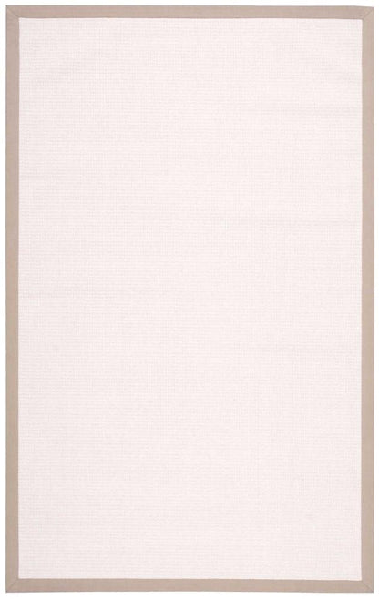 Nourison - Sisal Soft SSF02 White 5x8 Area Rug - SSF02-99446142504 veiw 1