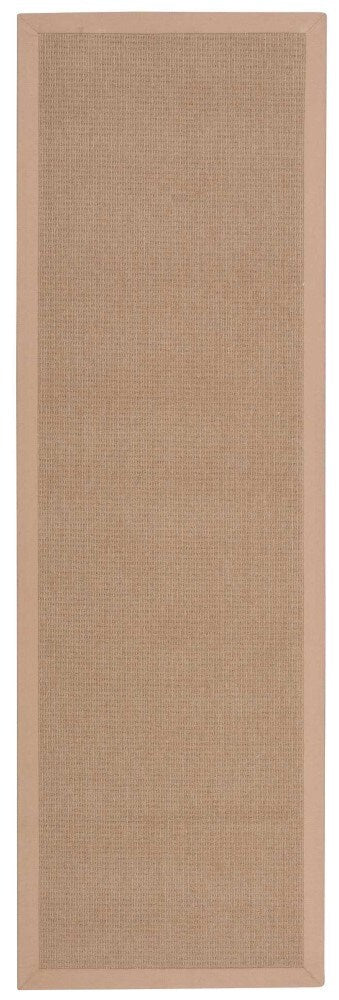 Nourison - Sisal Soft SSF04 Beige 26in x 8 Hallway Rug - SSF04-99446142610 veiw 1