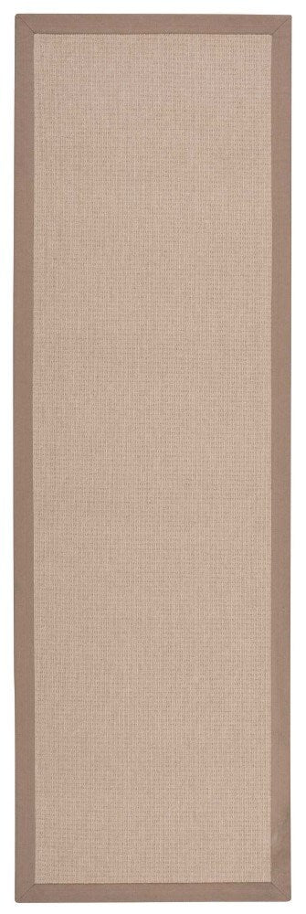 Nourison - Sisal Soft SSF05 Brown 26in x 8 Hallway Rug - SSF05-99446142597 veiw 1