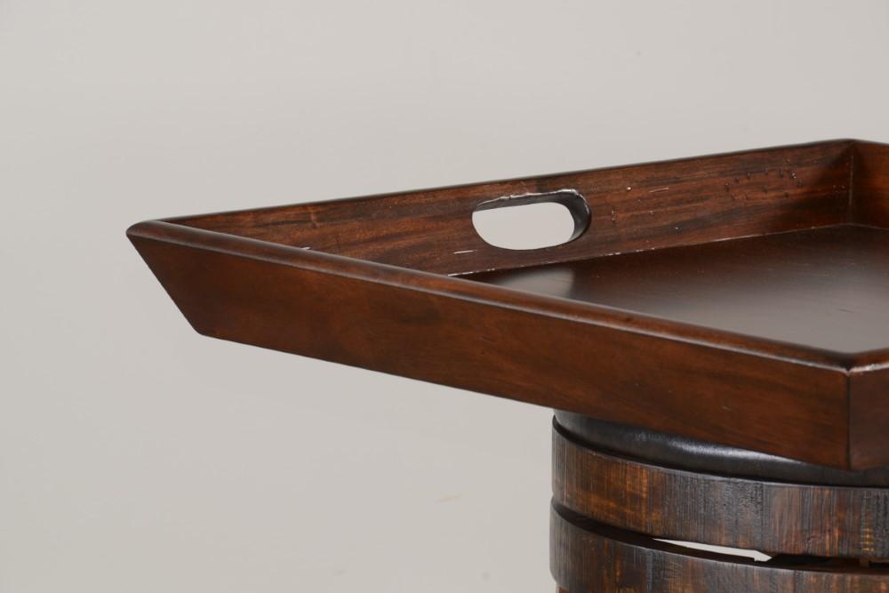 Sunny Designs - Santa Fe Ottoman Tray - Dark Brown - 2195DC2 veiw 4