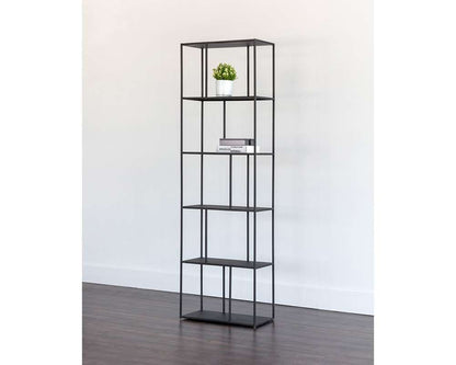 Sunpan - MIXT Eiffel Bookcase Small - Black - 104405 veiw 3