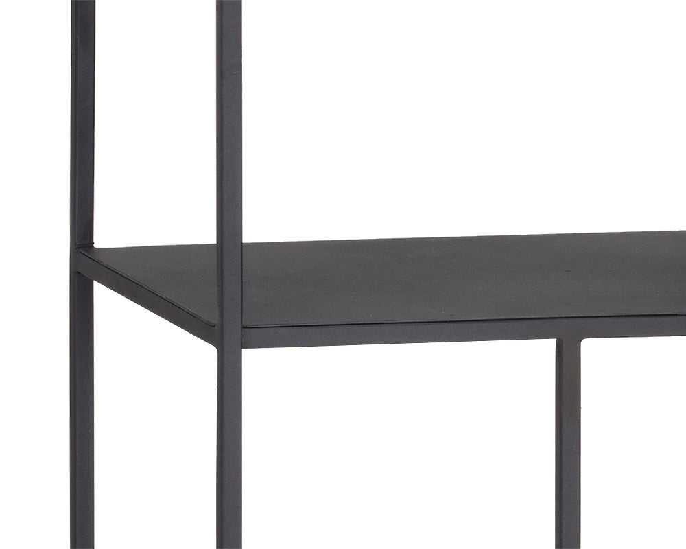 Sunpan - MIXT Eiffel Bookcase Small - Black - 104405 view 4