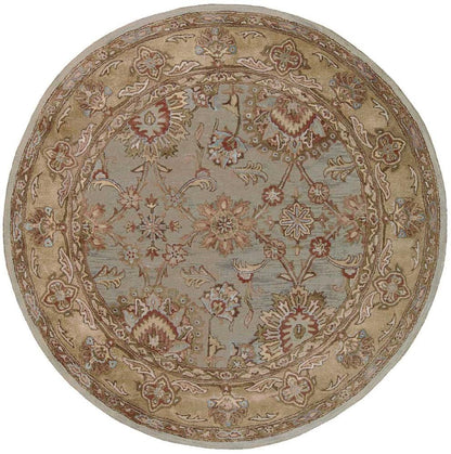 Nourison - Jaipur JA19 Blue Multicolor 6 x Round Area Rug - JA19-99446584878_CLOSEOUT veiw 1