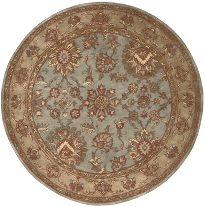 Nourison - Jaipur JA19 Blue Multicolor 8 x Round Rug - JA19-99446585509_CLOSEOUT veiw 1