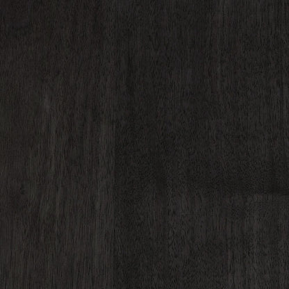 Armen Living - Baylor 26in Gray Faux Leather and Black Wood Swivel Bar Stool - LCBABABLGR26 veiw 8