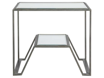 Artistica Home - Metal Designs Byron Rectangular End Table - St Laurent finish - 01-2230-955-44 veiw 2