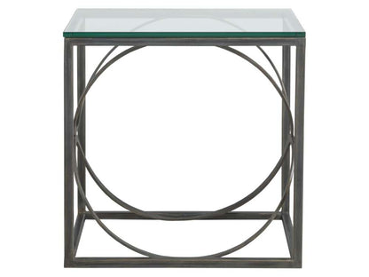 Artistica Home - Metal Designs Ellipse Rectangular End Table - St Laurent finish - 01-2234-955-44 veiw 2