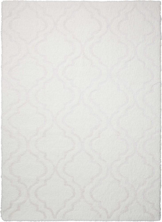 Kathy Ireland Home - Light & Airy KIT01 White 5x7 Area Rug - KIT01-99446368713 - CLOSEOUT veiw 1