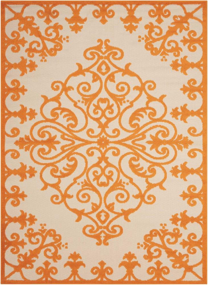 Nourison - Aloha ALH12 Orange 710in x 106in Oversized Indoor-outdoor Rug - ALH12-99446243065_CLOSEOUT veiw 1