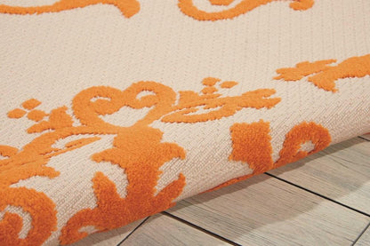 Nourison - Aloha ALH12 Orange 96in x 13 Oversized Indoor-outdoor Rug - ALH12-99446243003_CLOSEOUT veiw 3