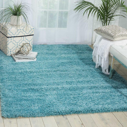 Nourison - Amore AMOR1 Blue 311in x 511in Area Rug - AMOR1-99446150257_CLOSEOUT veiw 2