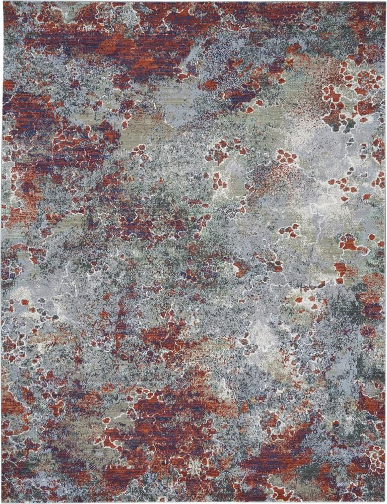 Nourison - Artworks ATW02 Grey Multicolor 96in x 126in Rug - ATW02-99446710758_CLOSEOUT veiw 1