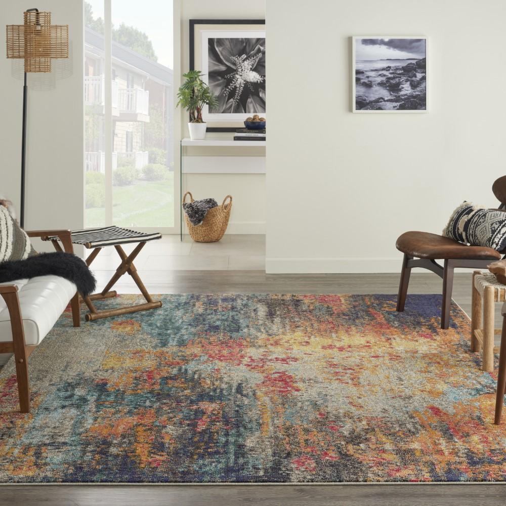Nourison - Celestial 710in x 106in Area Rug - CES15-99446793997 veiw 2