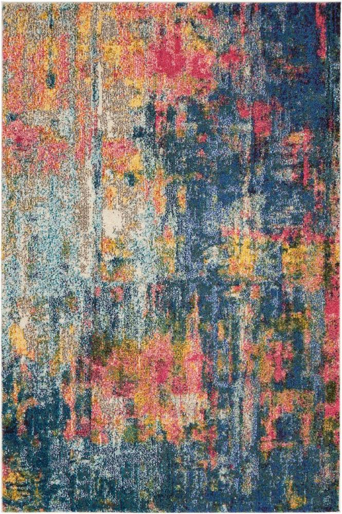 Nourison - Celestial CES09 Blue Multicolor 311in x 511in Colorful Area Rug - CES09-99446408914 veiw 1