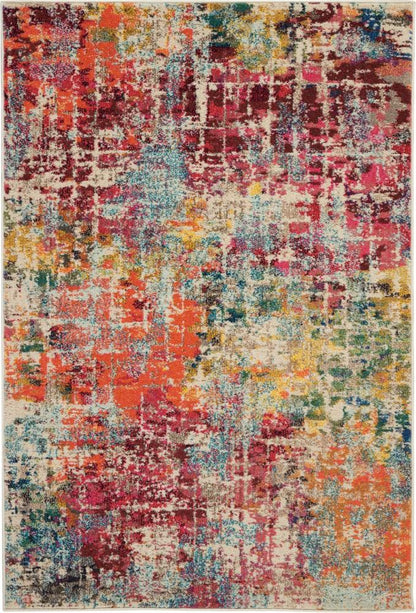 Nourison - Celestial CES13 Multicolor 311in x 511in Colorful Area Rug - CES13-99446462527 veiw 1