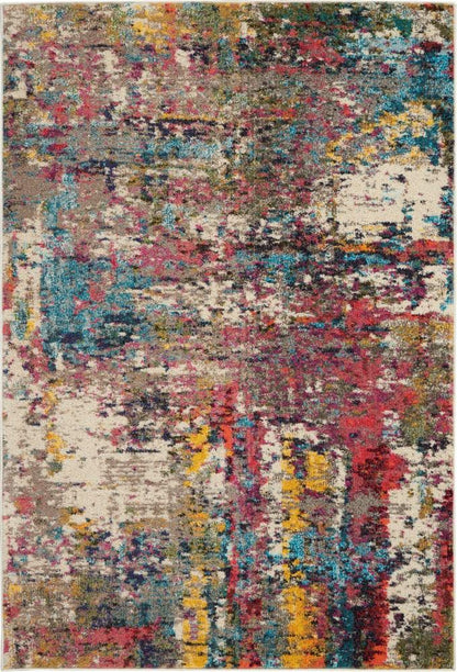 Nourison - Celestial CES14 Multicolor 311in x 511in Colorful Area Rug - CES14-99446462565 veiw 1