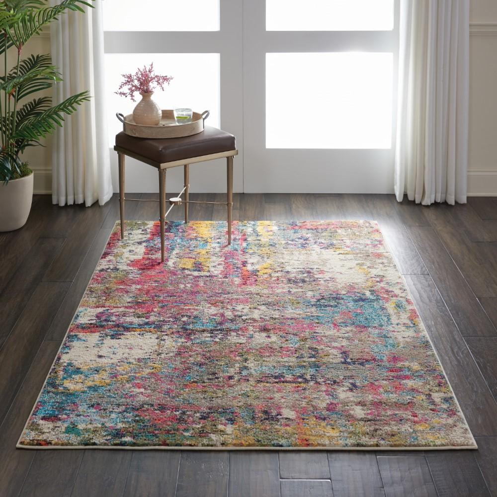 Nourison - Celestial CES14 Multicolor 311in x 511in Colorful Area Rug - CES14-99446462565 veiw 2