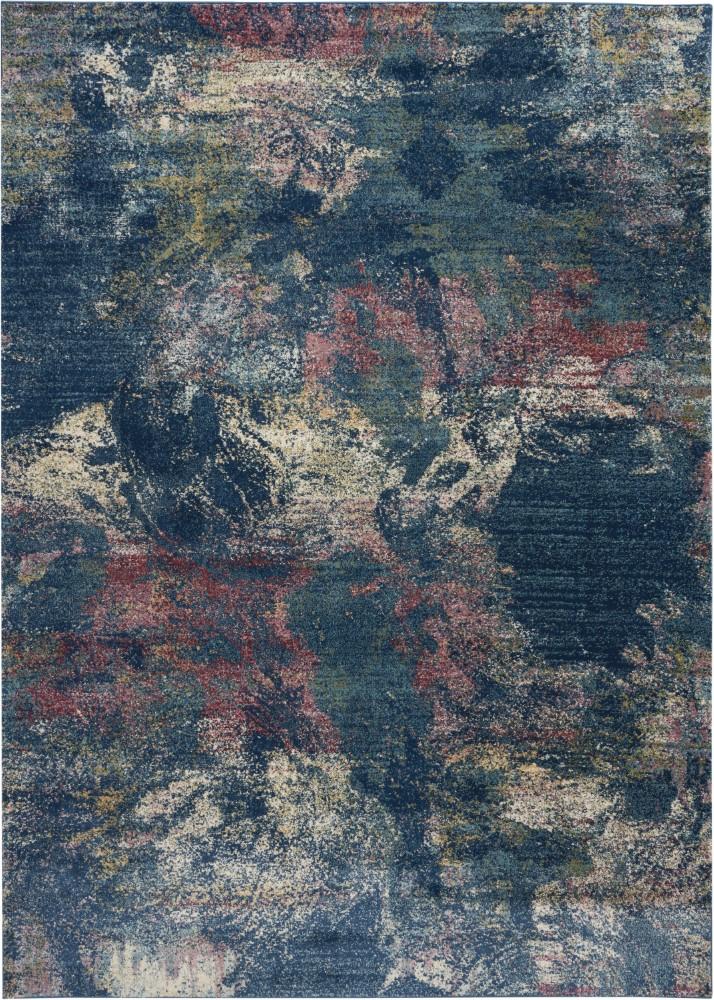 Nourison - Fusion FSS17 Blue Multicolor 710in x 106in Large Rug - FSS17-99446488527 - CLOSEOUT veiw 1