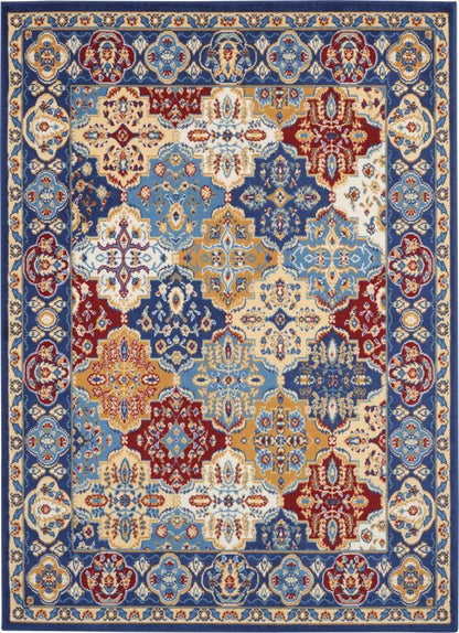 Nourison - Grafix GRF31 Multicolor 53in x 73in Persian Area Rug - GRF31-99446472250 veiw 1