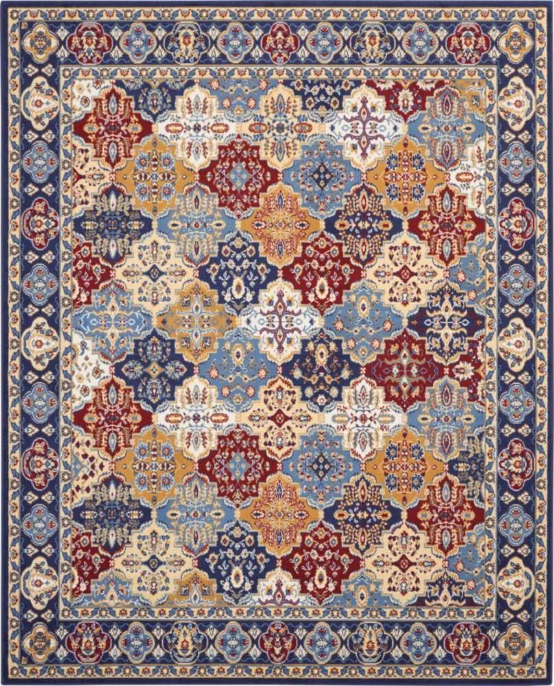 Nourison - Grafix GRF31 Multicolor 710in x 910in Large Rug - GRF31-99446472267 veiw 1