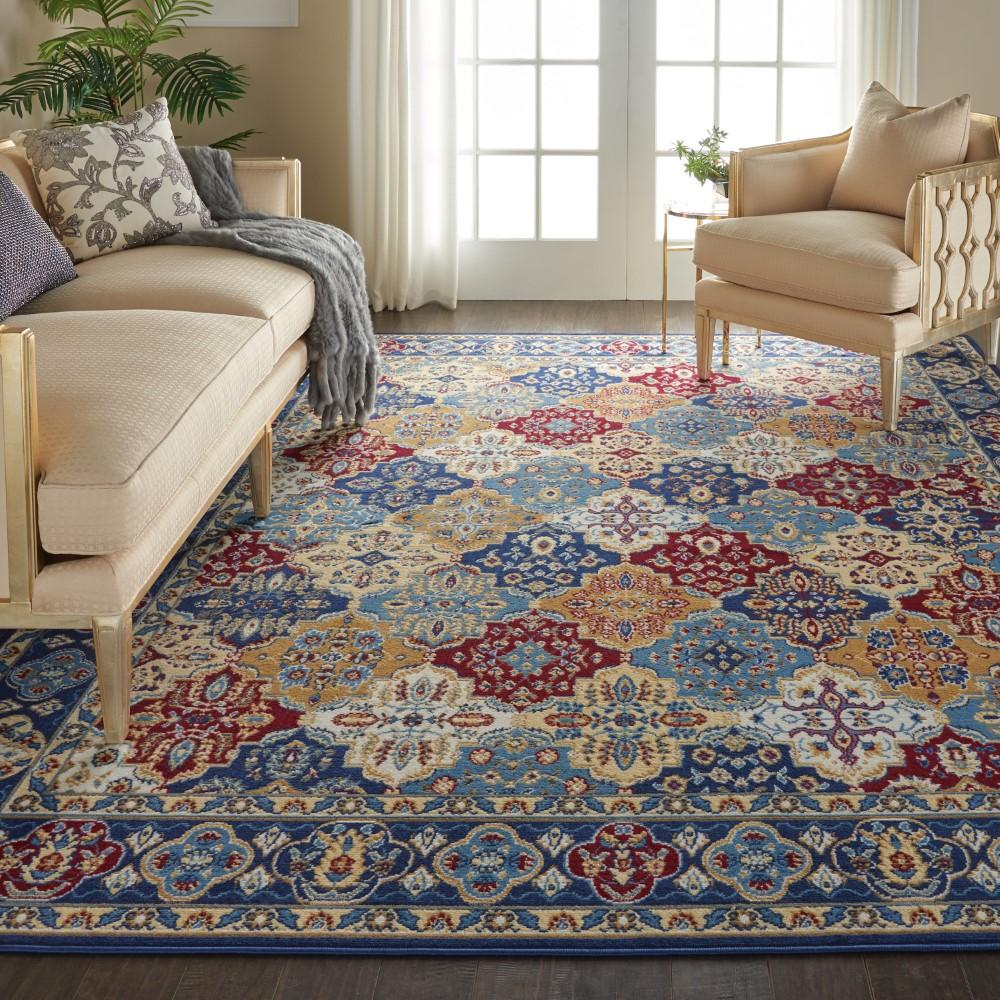 Nourison - Grafix GRF31 Multicolor 710in x 910in Large Rug - GRF31-99446472267 veiw 2