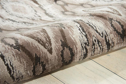 Nourison - Karma KRM02 Beige 22in x 76in Hallway Rug - KRM02-99446269072_CLOSEOUT veiw 2