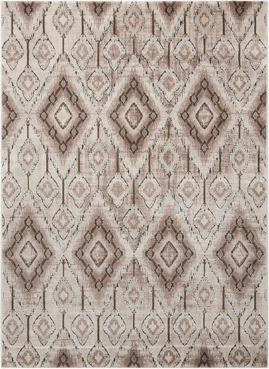 Nourison - Karma KRM02 Beige 53in x 74in Area Rug - KRM02-99446269096_CLOSEOUT veiw 1