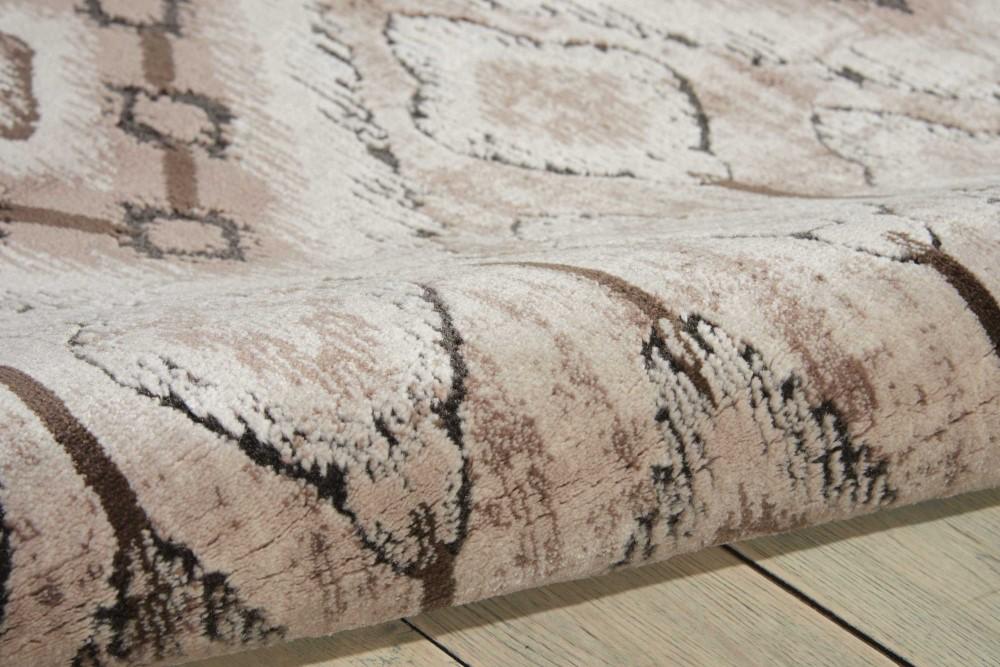 Nourison - Karma KRM02 Beige 53in x 74in Area Rug - KRM02-99446269096_CLOSEOUT veiw 2