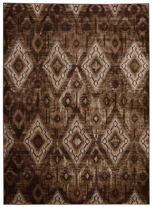 Nourison - Karma KRM02 Brown 710in x 106in Oversized Rug - KRM02-99446269164_CLOSEOUT veiw 1
