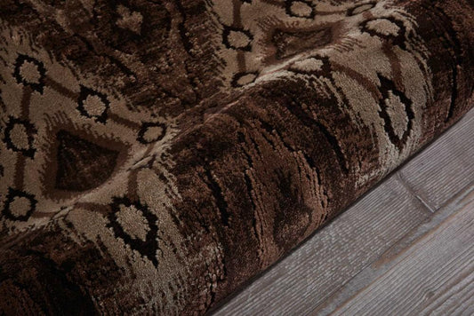 Nourison - Karma KRM02 Brown 710in x 106in Oversized Rug - KRM02-99446269164_CLOSEOUT veiw 2